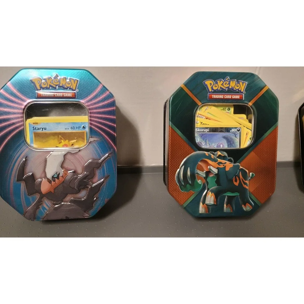 Pokemon TCG Card Lot Kids Multi Assortment Darkrai Salamence Tins Bulk J14
